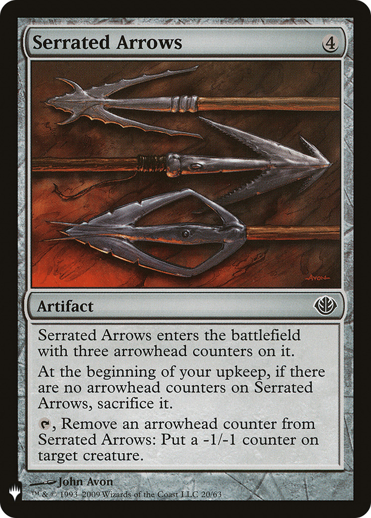{C} Serrated Arrows [Mystery Booster][LS DDD 020]