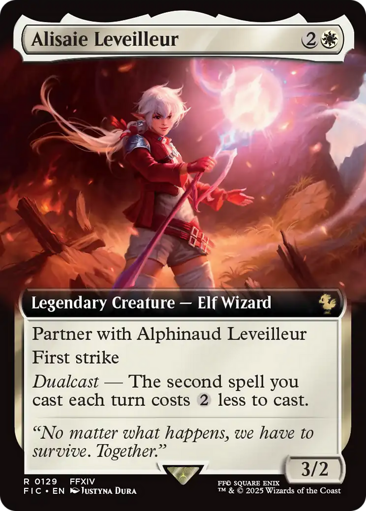 {R} Alisaie Leveilleur (Extended Art) [FINAL FANTASY Commander][FIC 129]