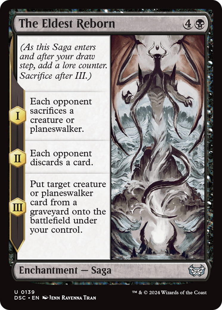 {C} The Eldest Reborn [Duskmourn: House of Horror Commander][DSC 139]