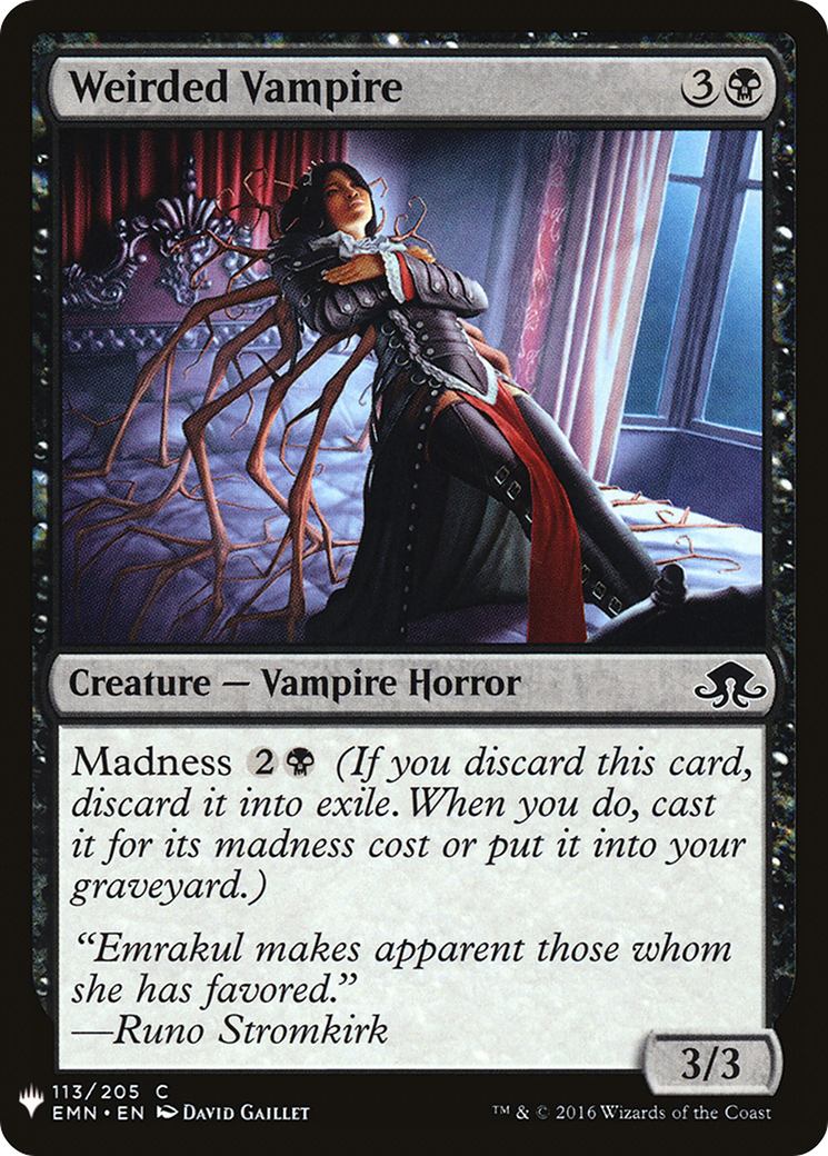 {C} Weirded Vampire [Mystery Booster][LS EMN 113]