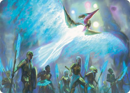 {A} Otharri, Suns' Glory Art Card [Phyrexia: All Will Be One Art Series][AONE 052]