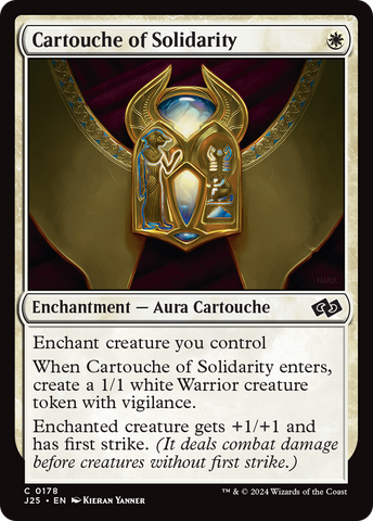 {C} Cartouche of Solidarity [Foundations Jumpstart][J25 178]