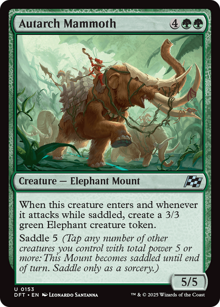 {@C} Autarch Mammoth [Aetherdrift][DFT 153]