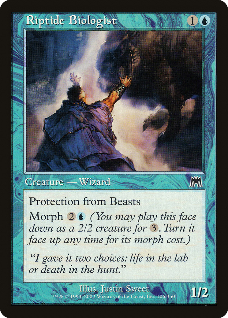 {C} Riptide Biologist [Onslaught][ONS 106]