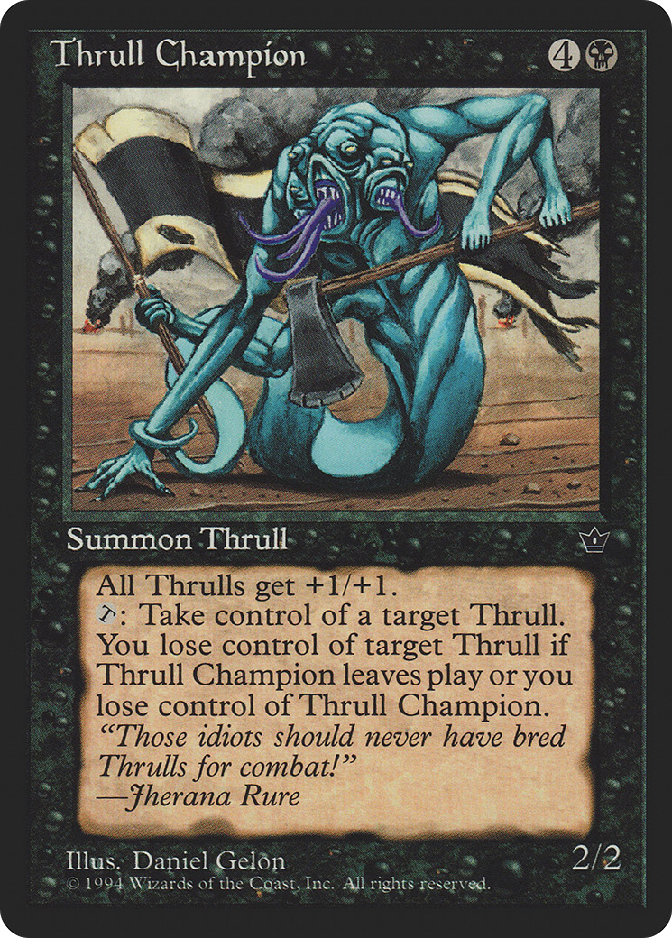 {R} Thrull Champion [Fallen Empires][FEM 044] - Misty Mountain Games