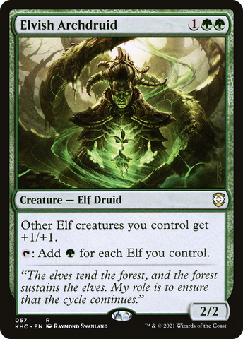 {R} Elvish Archdruid [Kaldheim Commander][KHC 057]