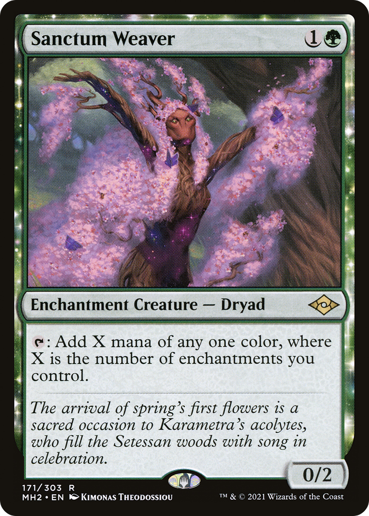 {R} Sanctum Weaver [Modern Horizons 2][MH2 171] - Misty Mountain Games