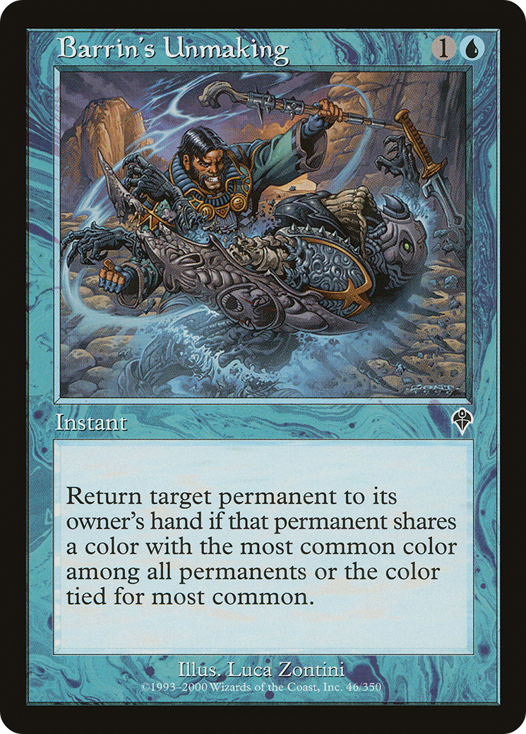 {C} Barrin's Unmaking [Invasion][INV 046]