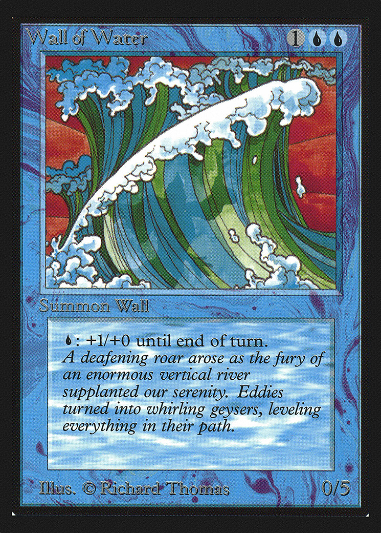 {C} Wall of Water [International CollectorsÃ¢Â€Â™ Edition][GB CEI 091]