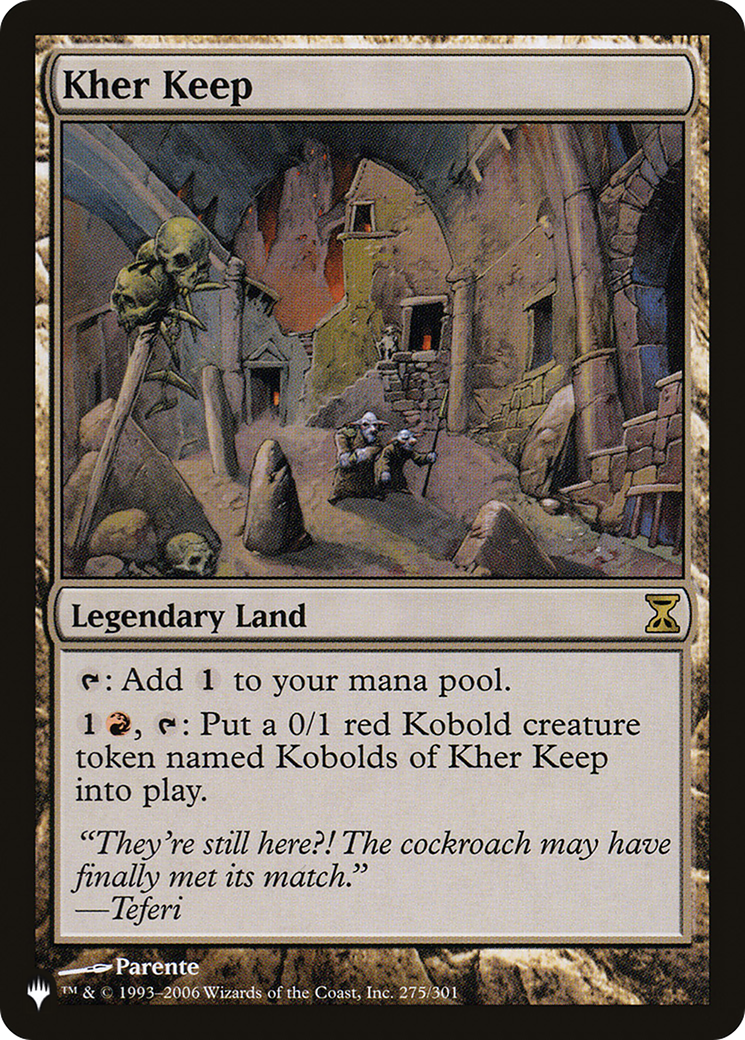 Kher Keep [LIST 275/301]