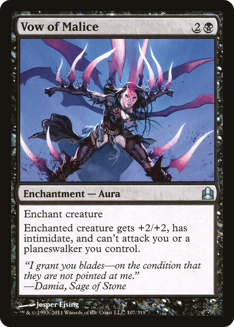 {C} Vow of Malice [Commander 2011][CMD 107]