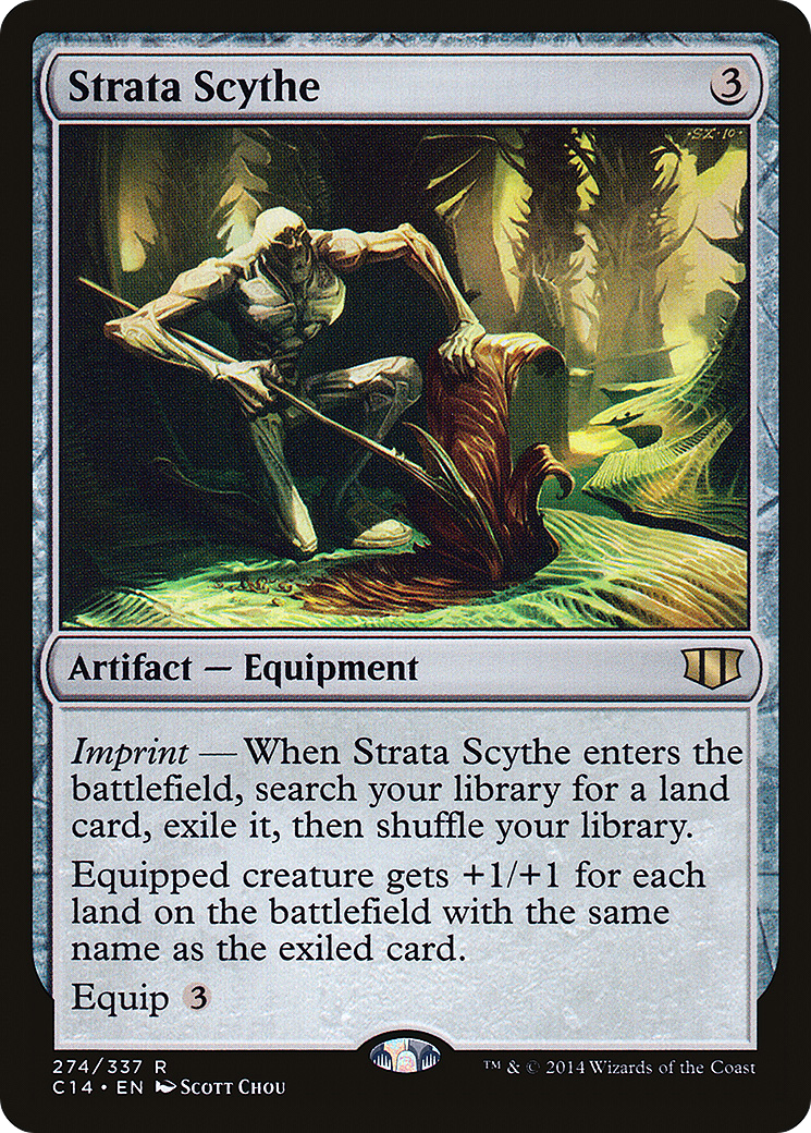 {R} Strata Scythe [Commander 2014][C14 274] - Misty Mountain Games