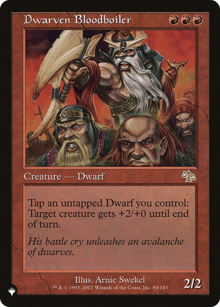Dwarven Bloodboiler [LIST 84/143]