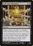 {C} Exile into Darkness [Saviors of Kamigawa][SOK 067]