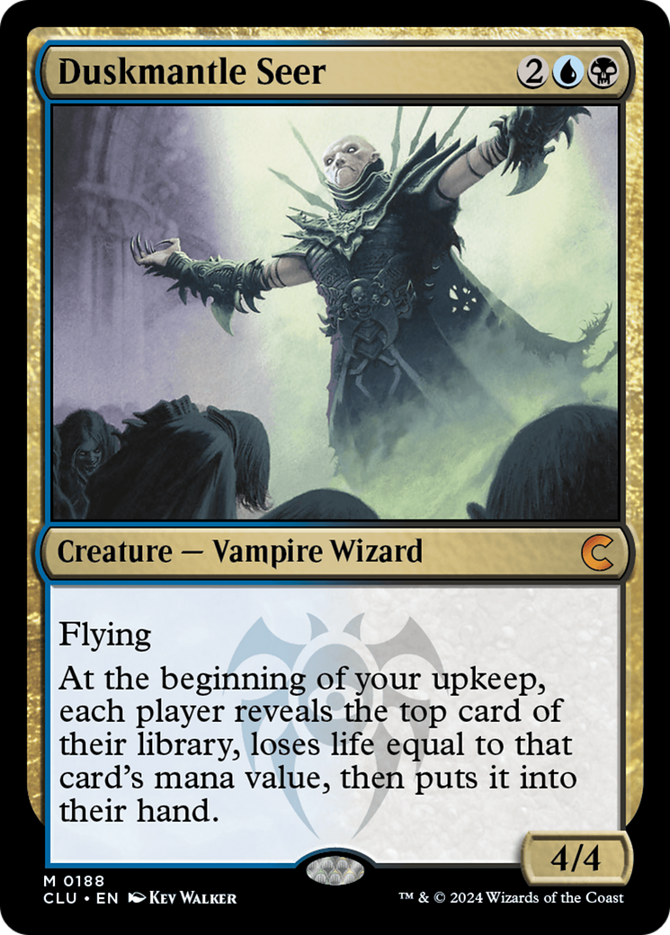 {R} Duskmantle Seer [Ravnica: Clue Edition][CLU 188]