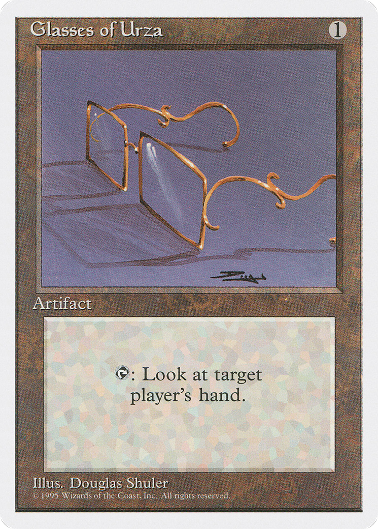 {C} Glasses of Urza [Fourth Edition][4ED 321]