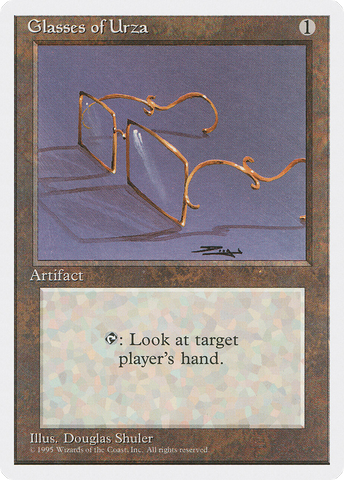 {C} Glasses of Urza [Fourth Edition][4ED 321]