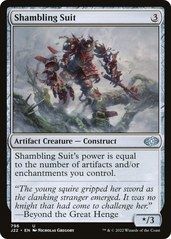 {C} Shambling Suit [Jumpstart 2022][J22 796]