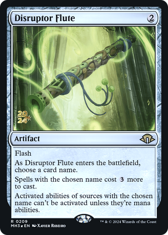 {R} Disruptor Flute [Modern Horizons 3 Prerelese Promos][PR PMH3 209]