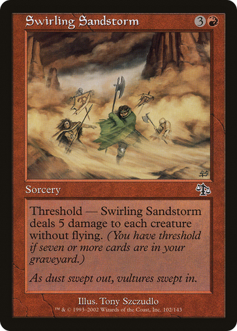 {C} Swirling Sandstorm [Judgment][JUD 102]
