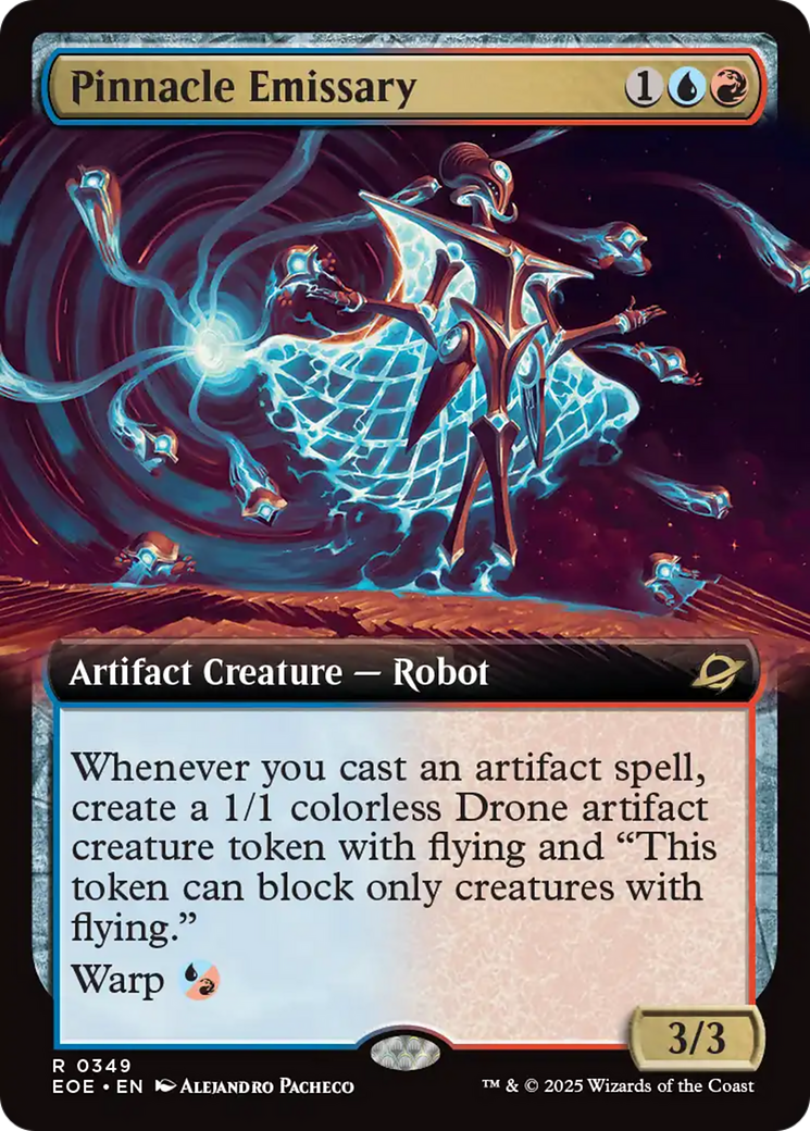 {@@ EOE R} Pinnacle Emissary (Extended Art) [Edge of Eternities][EOE 349]