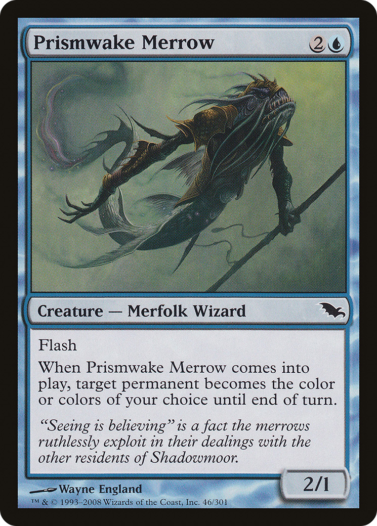 {C} Prismwake Merrow [Shadowmoor][SHM 046] - Misty Mountain Games