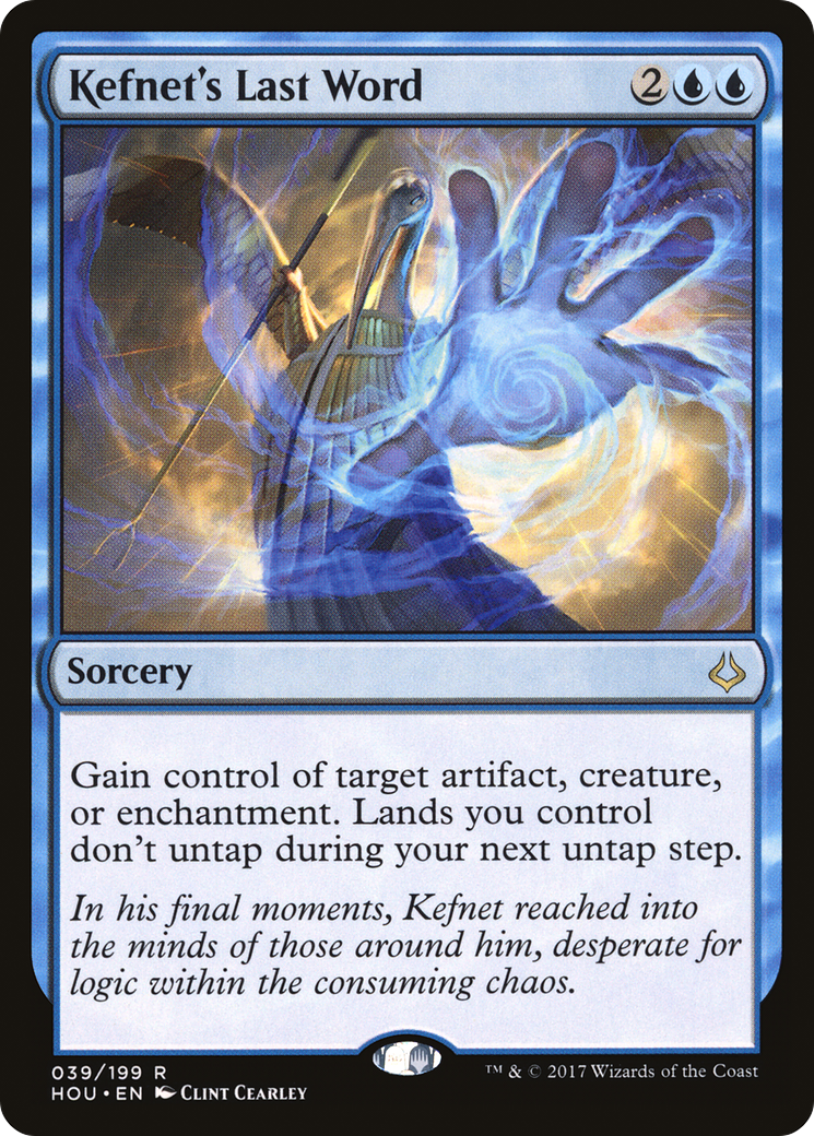 {R} Kefnet's Last Word [Hour of Devastation][HOU 039]