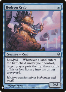 {C} Hedron Crab [LIST ZEN-47]