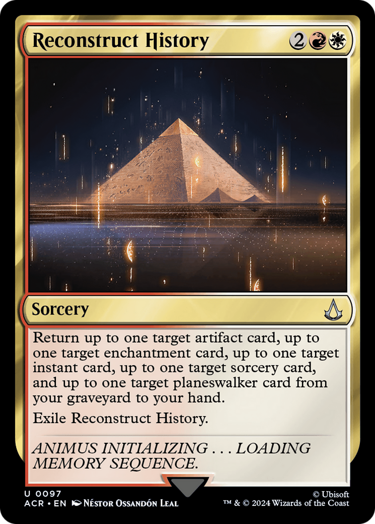 {C} Reconstruct History [Assassin's Creed][ACR 097]