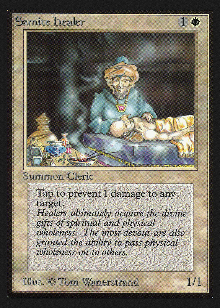 {C} Samite Healer [International CollectorsÃ¢Â€Â™ Edition][GB CEI 038]