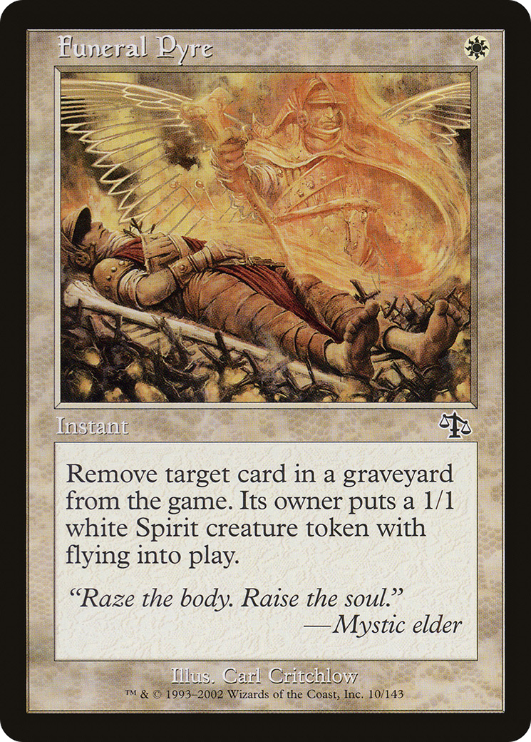 {C} Funeral Pyre [Judgment][JUD 010]