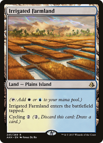 {R} Irrigated Farmland [Amonkhet][AKH 245]