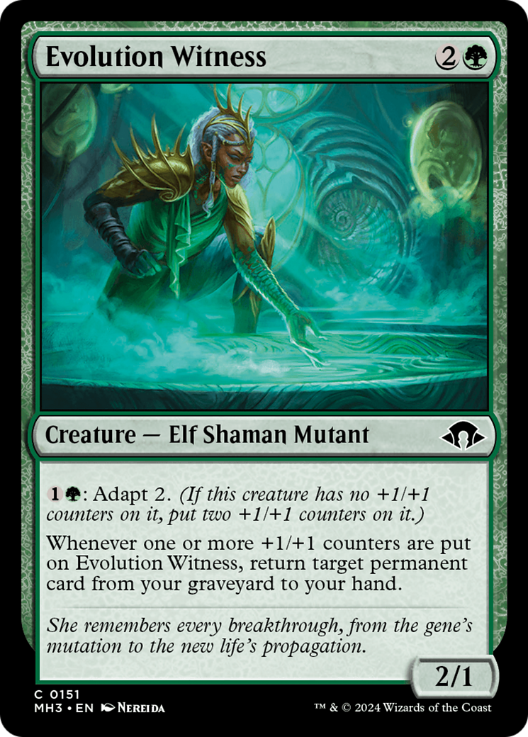 {C} Evolution Witness [Modern Horizons 3][MH3 151]