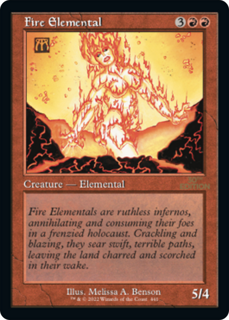 {C} Fire Elemental (Retro) [30th Anniversary Edition][30A 441]