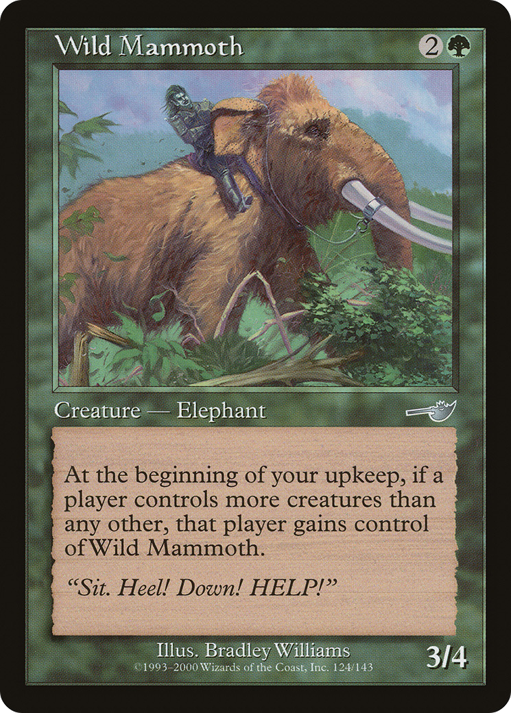 {C} Wild Mammoth [Nemesis][NEM 124] - Misty Mountain Games