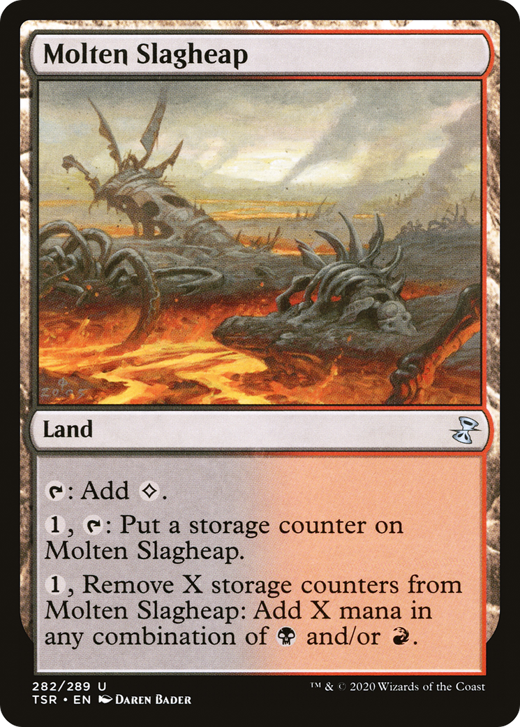 {C} Molten Slagheap [Time Spiral Remastered][TSR 282]