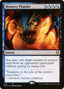 {R} Memory Plunder [Commander Legends: Battle for Baldur's Gate][CLB 849]