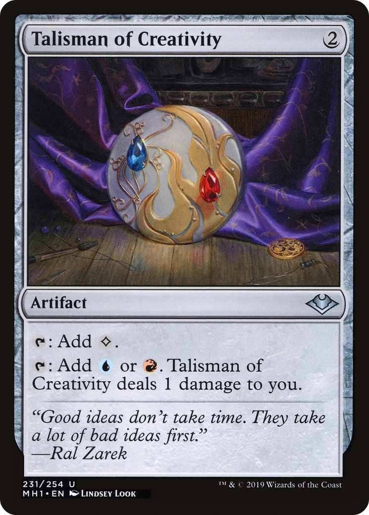{C} Talisman of Creativity [Modern Horizons][MH1 231]