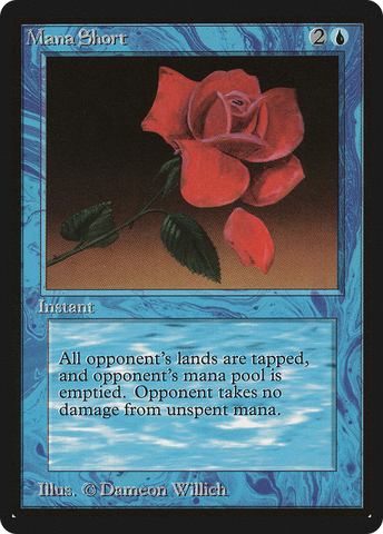 {R} Mana Short [Beta Edition][LEB 066]