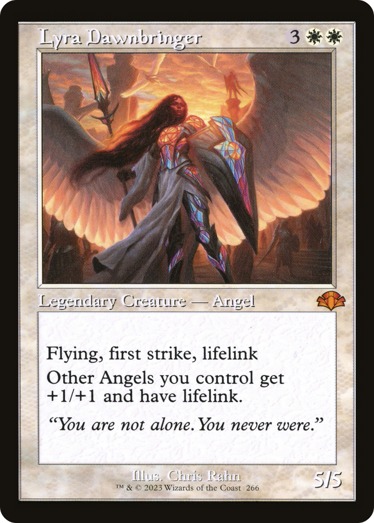 {R} Lyra Dawnbringer (Retro) [Dominaria Remastered][DMR 266]