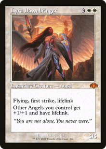 {R} Lyra Dawnbringer (Retro) [Dominaria Remastered][DMR 266]
