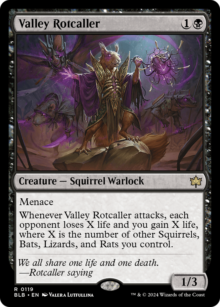 {@R} Valley Rotcaller [Bloomburrow][BLB 119]