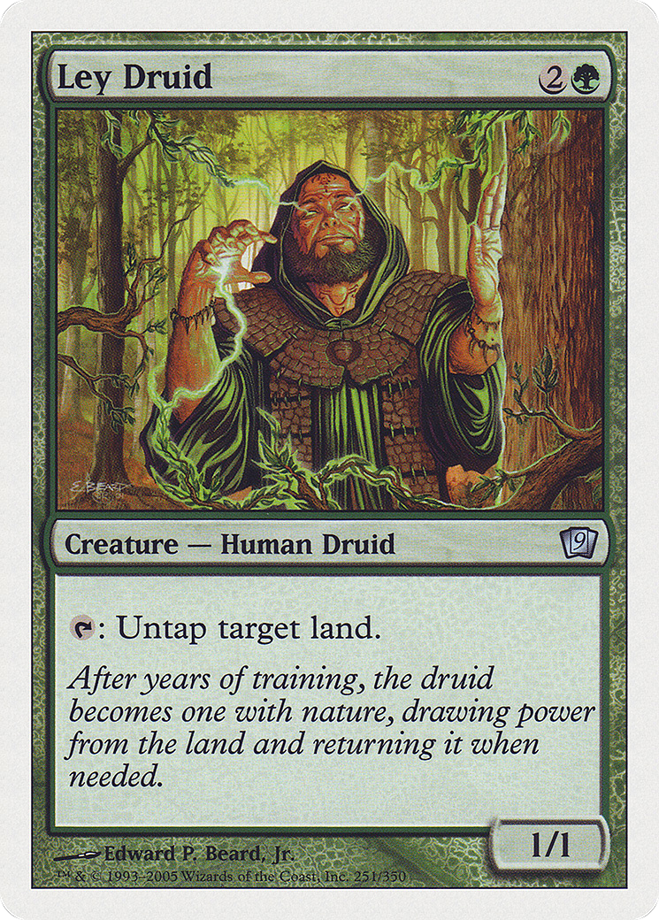 {C} Ley Druid [Ninth Edition][9ED 251]