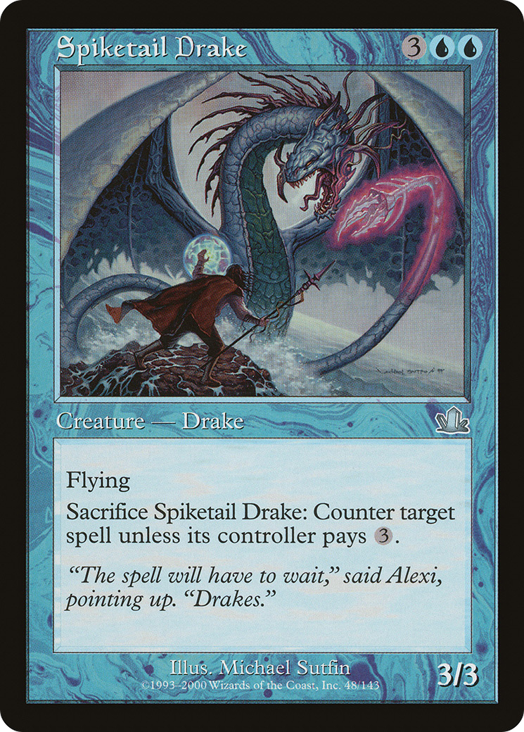 {C} Spiketail Drake [Prophecy][PCY 048]