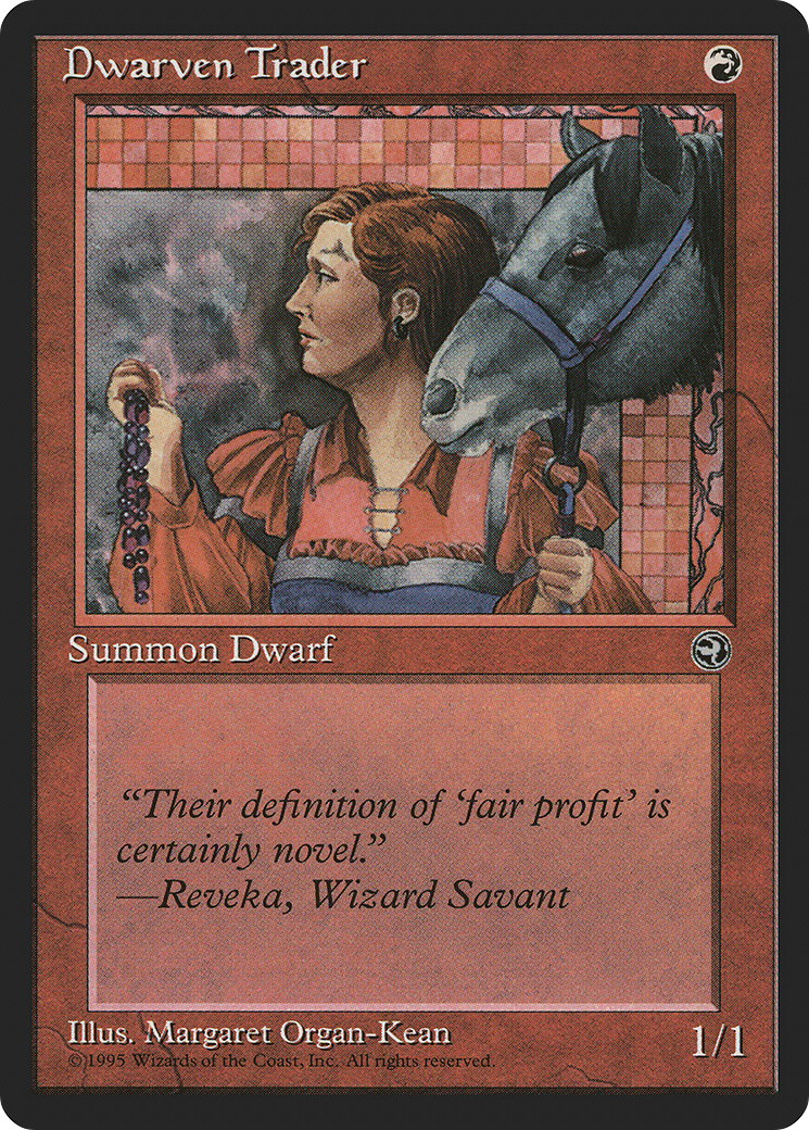 {C} Dwarven Trader (Reveka Flavor Text) [Homelands][HML 72A]