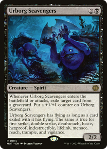 {R} Urborg Scavengers [March of the Machine: The Aftermath][MAT 015]