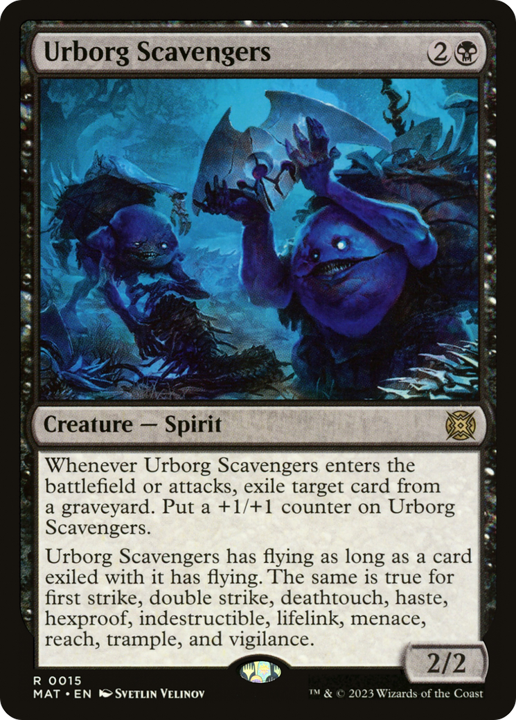 {R} Urborg Scavengers [March of the Machine: The Aftermath][MAT 015]