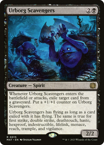 {R} Urborg Scavengers [March of the Machine: The Aftermath][MAT 015]