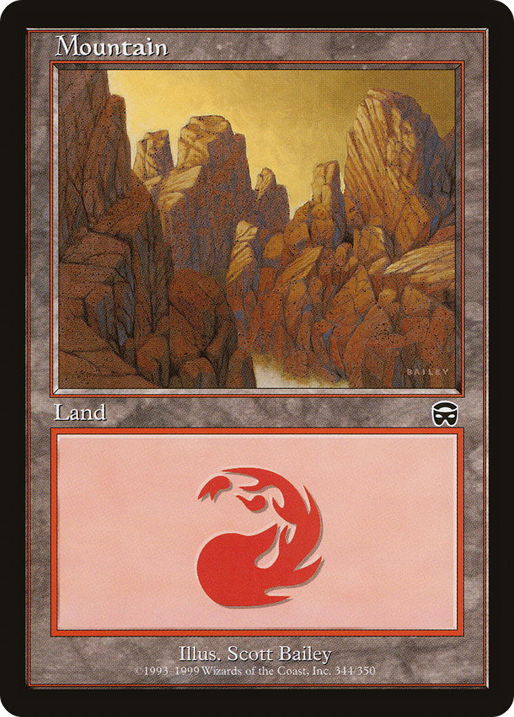 {B}[MMQ 344] Mountain (344) [Mercadian Masques]