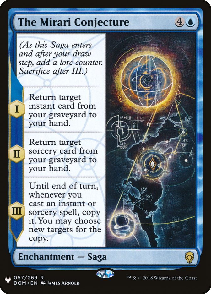 {R} The Mirari Conjecture [Mystery Booster][MB1 DOM 057]